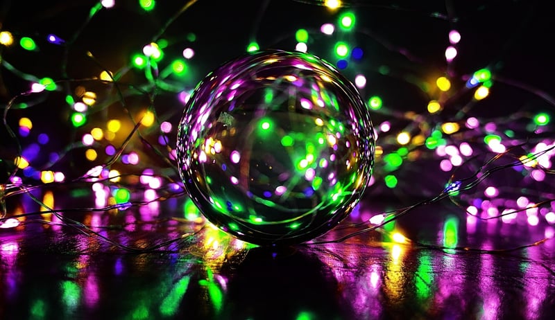 Crystal Ball Keychain